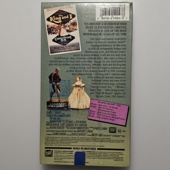 Rodgers & Hammerstein's The King & I Movie VHS Tape - Picture 7 of 15